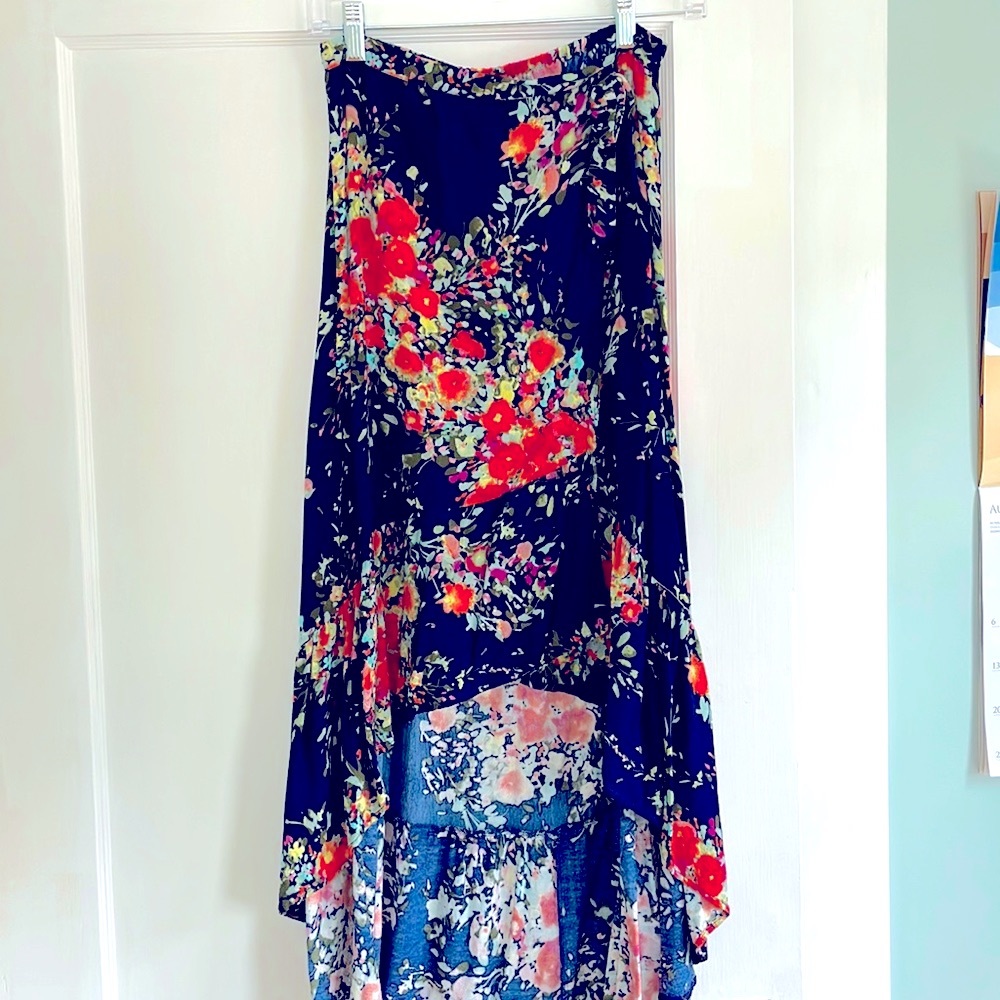 Anthropologie On the Road Wrap Floral Skirt, Size XS